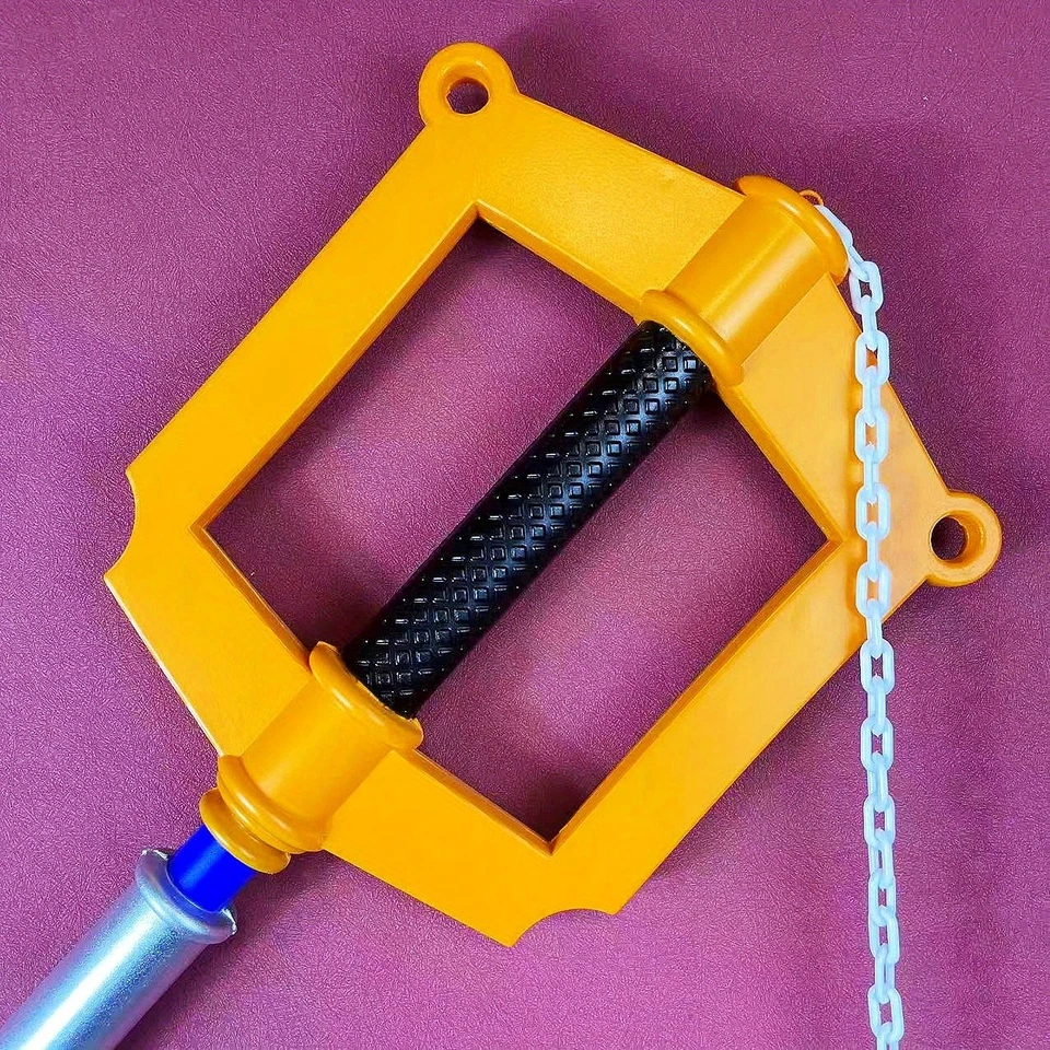 33 pulgadas PU Reino Corazones Llave Katana Sora Espada Anime Juegos con disfraces Samurai Sabre Regalo Foto 3 de 4