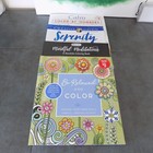 Coloring Books - Be Relaxed, Mandala, Serenity, Calm (Set of 4) NEW
