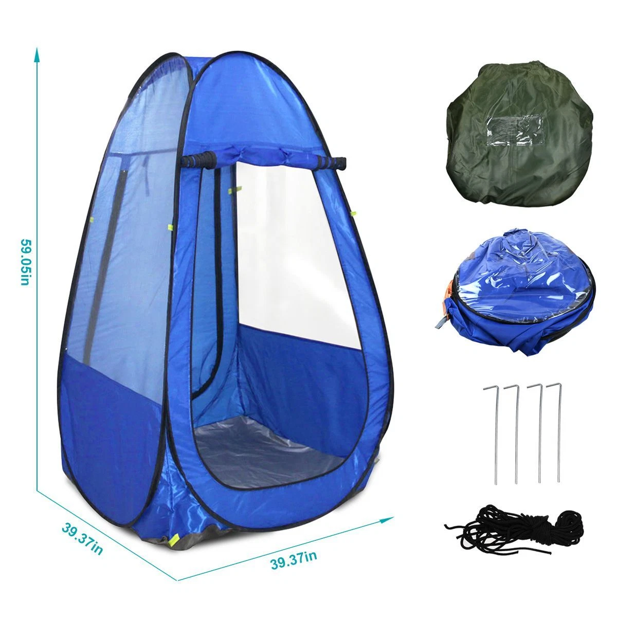 Outdoor Pop Up Shelter Tent for Fishing Watching Sports Game Under