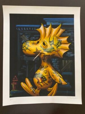 Jules Muck - ''Hoodstock'' RARE ARTIST PRINT