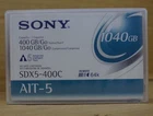 NEW SEALED Sony SDX5-400C AIT-5 Data Tape Cartridge