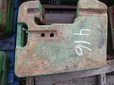 John Deere Tractor, Front Suitcase Weights X5, Tag #416