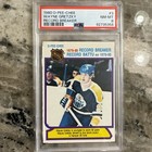 1980-81 O-Pee-Chee #3 Wayne Gretzky Record Breaker PSA 8 NM-Mint Perfect Center