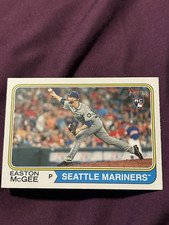 2023 Topps Heritage #178 Easton McGee RC Seattle Mariners