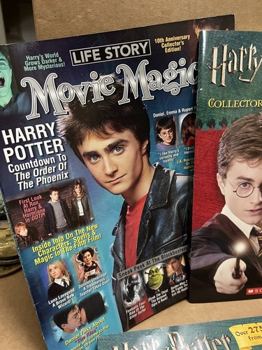 Nickelodeon NICK Magazine HARRY POTTER Lot 2007 w/posters Coloring Book Stickers - Picture 10 of 10
