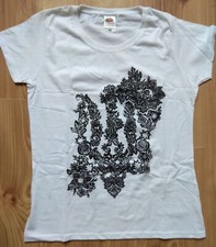 Traditional T - shirts Ukrainian trident symbol national woman flower Ukraine