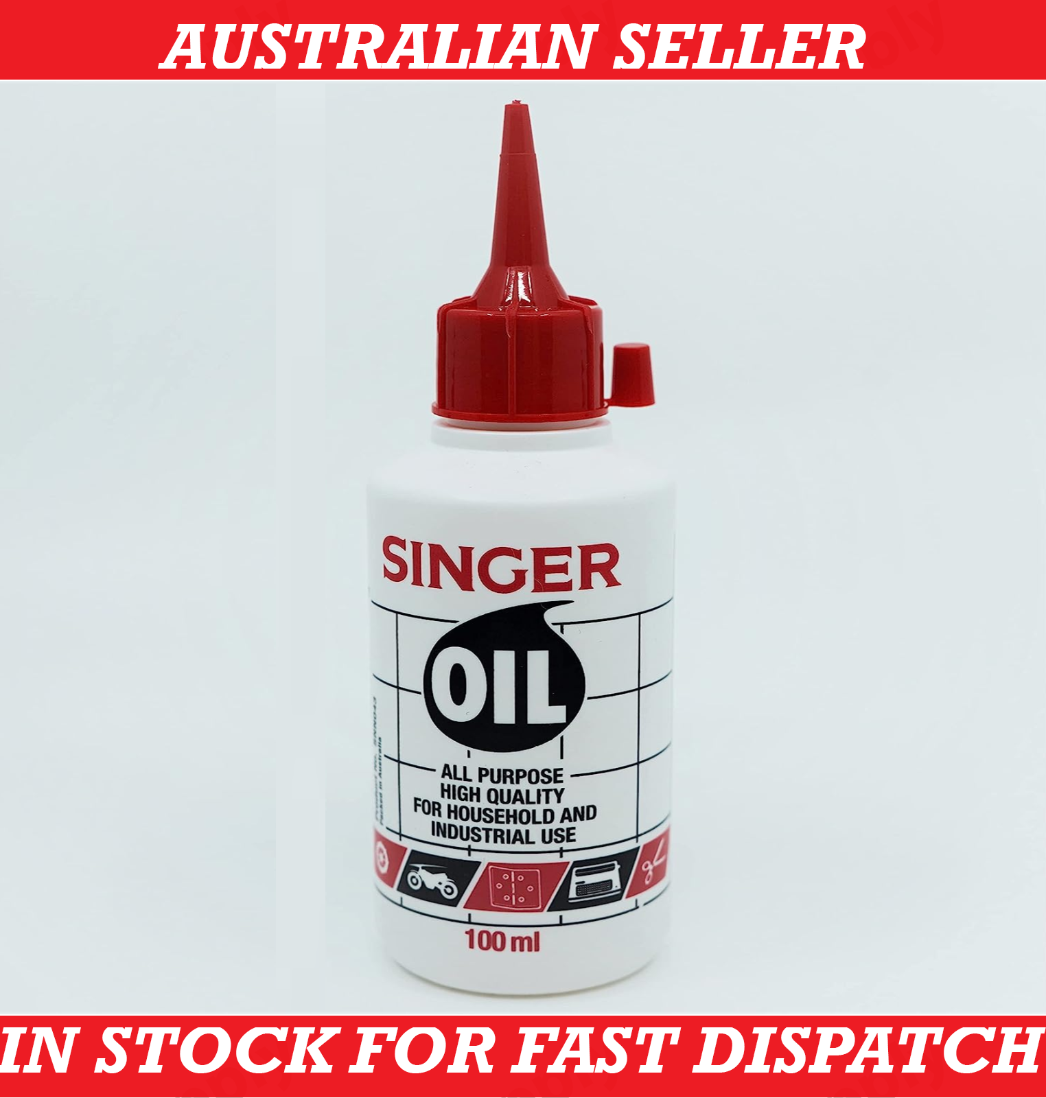 Singer Sewing Machine Oil 100ml Domestic Industrial Lubricant Machine HingesLock eBay
