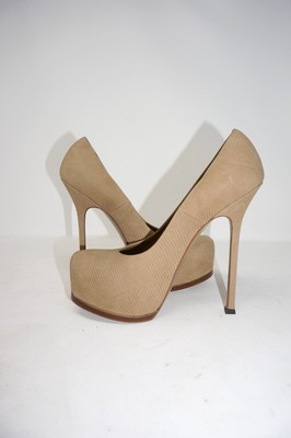 ysl beige shoes