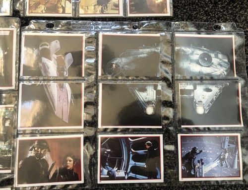1983 Star Wars Return Of The Jedi Panini 180 Sticker Complete Set W/ Album MINT - Picture 12 of 17