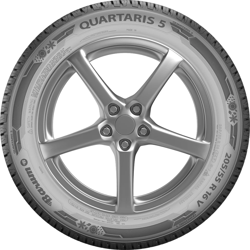 Pneumatici gomme 4 stagioni Barum Quartaris 5 195/45 R17 81H - Immagine 3 di 3