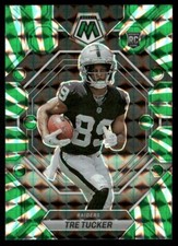 2023 Panini Mosaic Rookie Green Swirl 2/11 Tre Tucker #366 TS7