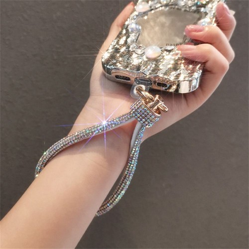 Anti Loss Phone Wrist Strap Rhinestone Diamond Lanyard Phone Pendant - Zdjęcie 12 z 20