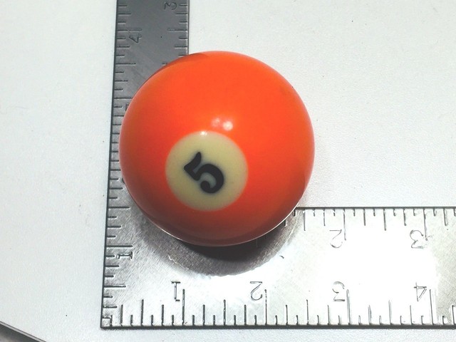 orange billiard ball