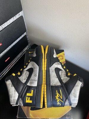 Size 10.5 - Nike Dunk Supreme Tz Laf High Flom for sale