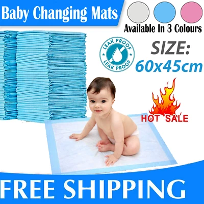 1-200x Disposable Baby Changing Pads DOG Mat Travel Disposable Waterproof Diaper