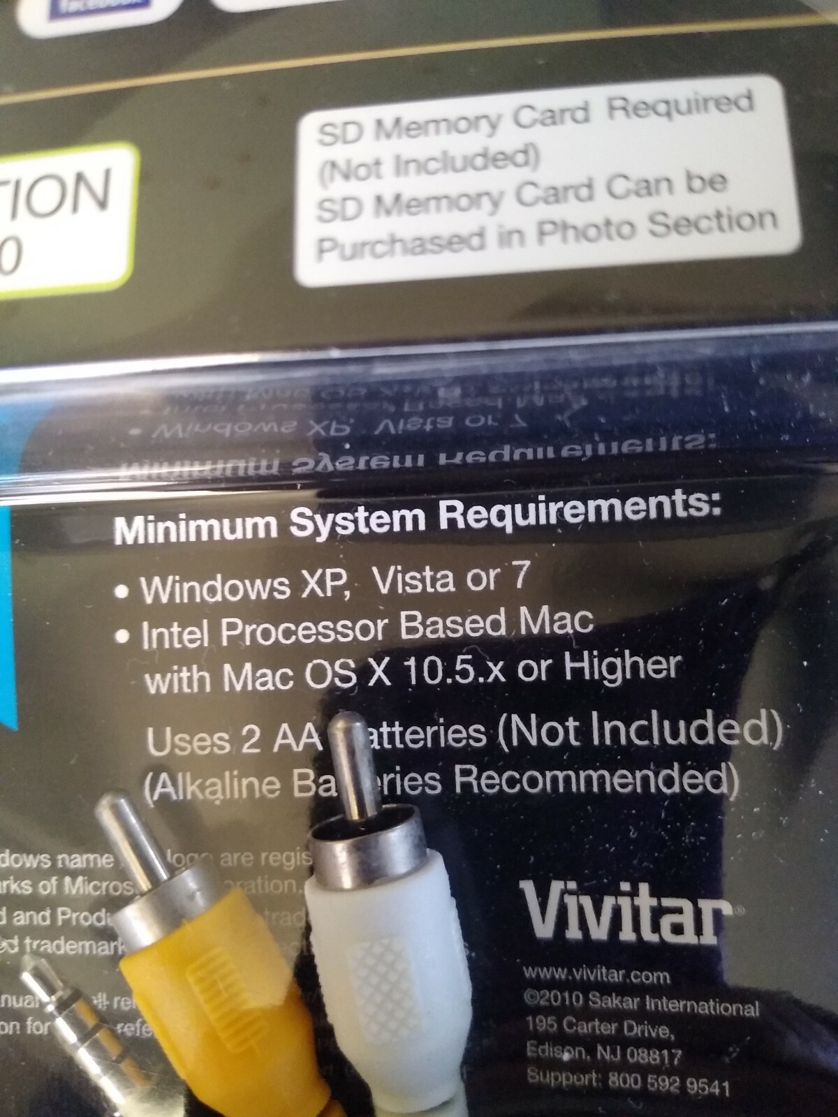 Vivitar iTwist 610 DVR Digital Camcorder With Camera