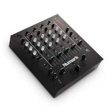 Numark M6 USB - 4-Channel DJ Mixer with Built-In Audio Interface, 3-Band EQ, ...