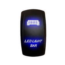 12v Onoff Waterproof Rocker Switch Led Light Bar Off Road 4x4 Utv Sand Rail