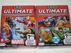 2022 / 2023 UNO ULTIMATE DC & UNO ULTIMATE MARVEL MATTEL GAMES