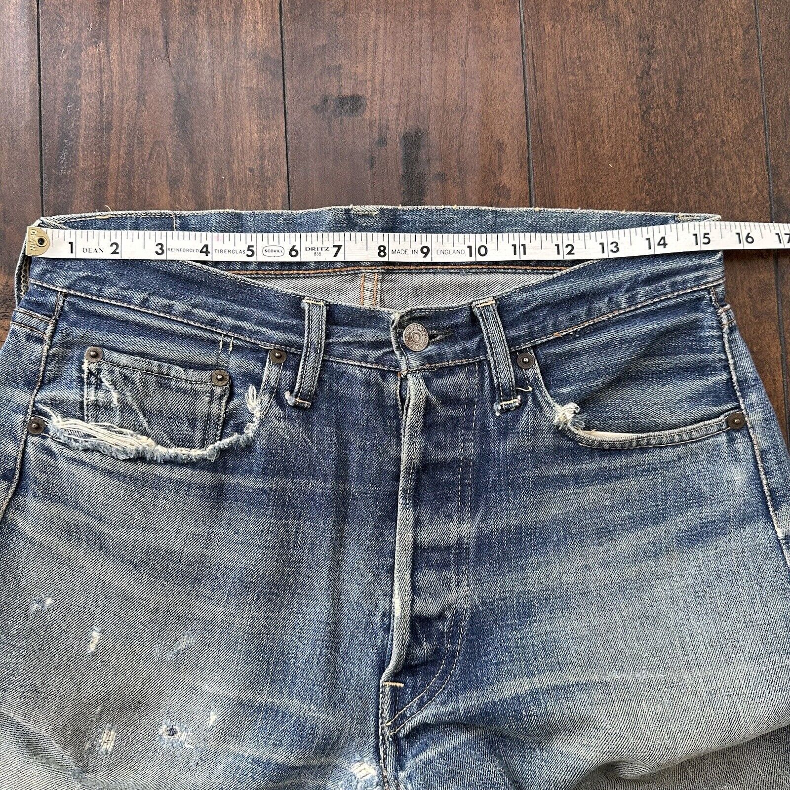 Levis  XX Big E True Vintage s Redline Denim  Light Jeans