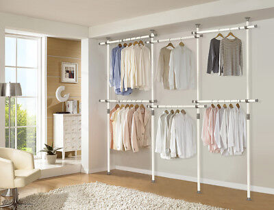 // Shelves Prince Hanger Quadruple Multipurpose Wire Shelving PHUS-0041