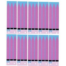 10x Anti-Static Battery Adhesive Strip Sticker Tape Glue For iPhone 6 6S 7 Plus