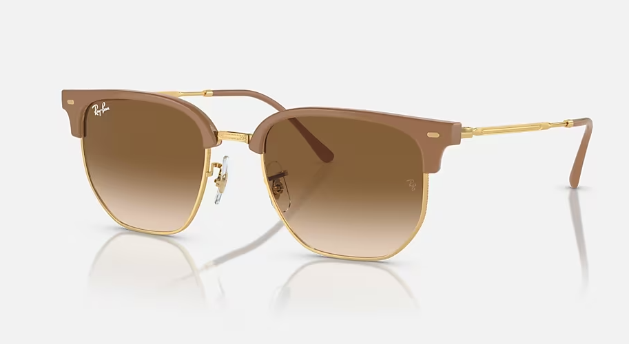 Genuine RayBan replacement lenses for RB4416 New Clubmaster Brown