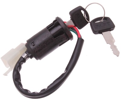 Zündschloss 4 Kabel für China Quad ATV LONCIN BASHAN EAGLE LYDA LIFAN SHINERAY