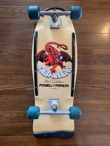 80s Powell Peralta Steve Caballero Skateboard Original Vintage Rare