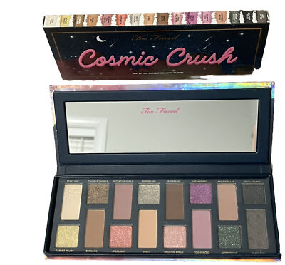 Too Faced Cosmic Crush Eyeshadow Palette Limited Edition New In Box