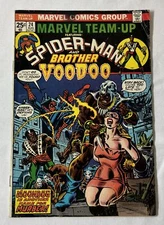 1974 MARVEL TEAM-UP #24 Spider-Man+Brother Voodoo~low grade, missing value stamp