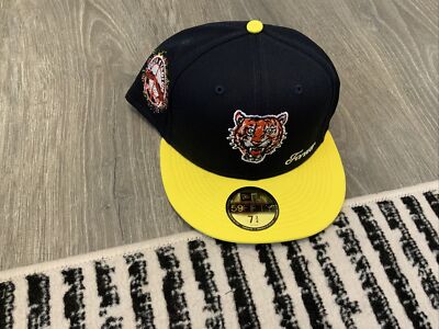 【US限定】New Era 59FIFTY Detroit Tigers Jae Tips NavyYellow New Era Detroit Tigers 59FIFTY Hat Jae Tips Forever Men's