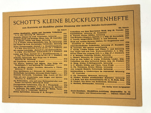 Alte englische Tänze - für drei Blockflöten - Noten - Schott - Deutschland - 15 Seiten - Bild 2 von 4