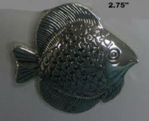 Silver Fish Pendant ( 0489 ) - Picture 1 of 1