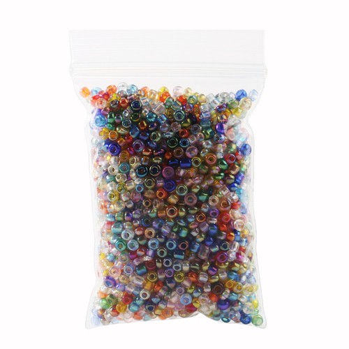 1 Bag 2mm Colorful Round Loose Glass Spacer Beads Jewelry Making DIY Beads 24