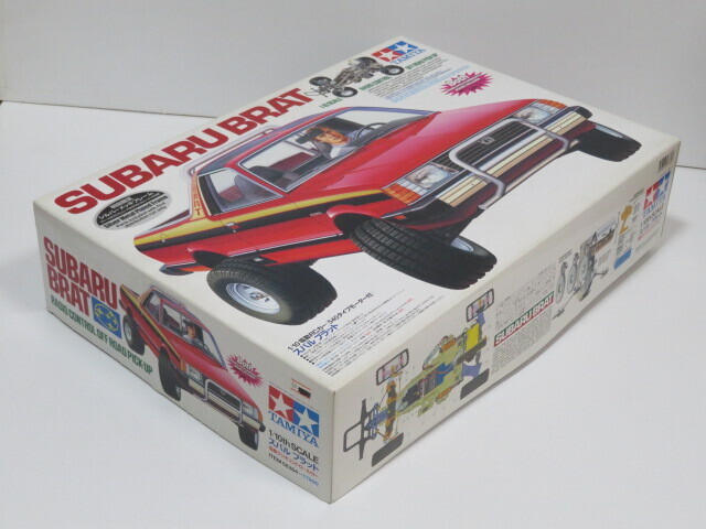 TAMIYA 1/10 #58384 4WD RC SUBARU BRAT 1st Limited Silver Metal