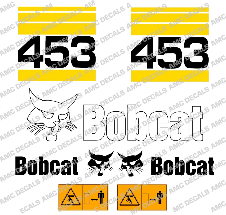 Bobcat 453 Skid Steer Aufkleber Satz - Bild 1 von 1