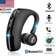 New Trucker Wireless Mic Blue Parrot Bluetooth Noise Cancelling Headset Earpiece