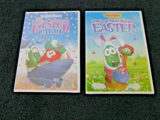 Veggie Tales Twas Night Before Easter DVD 2011 And An Easter Carol DVD 2018