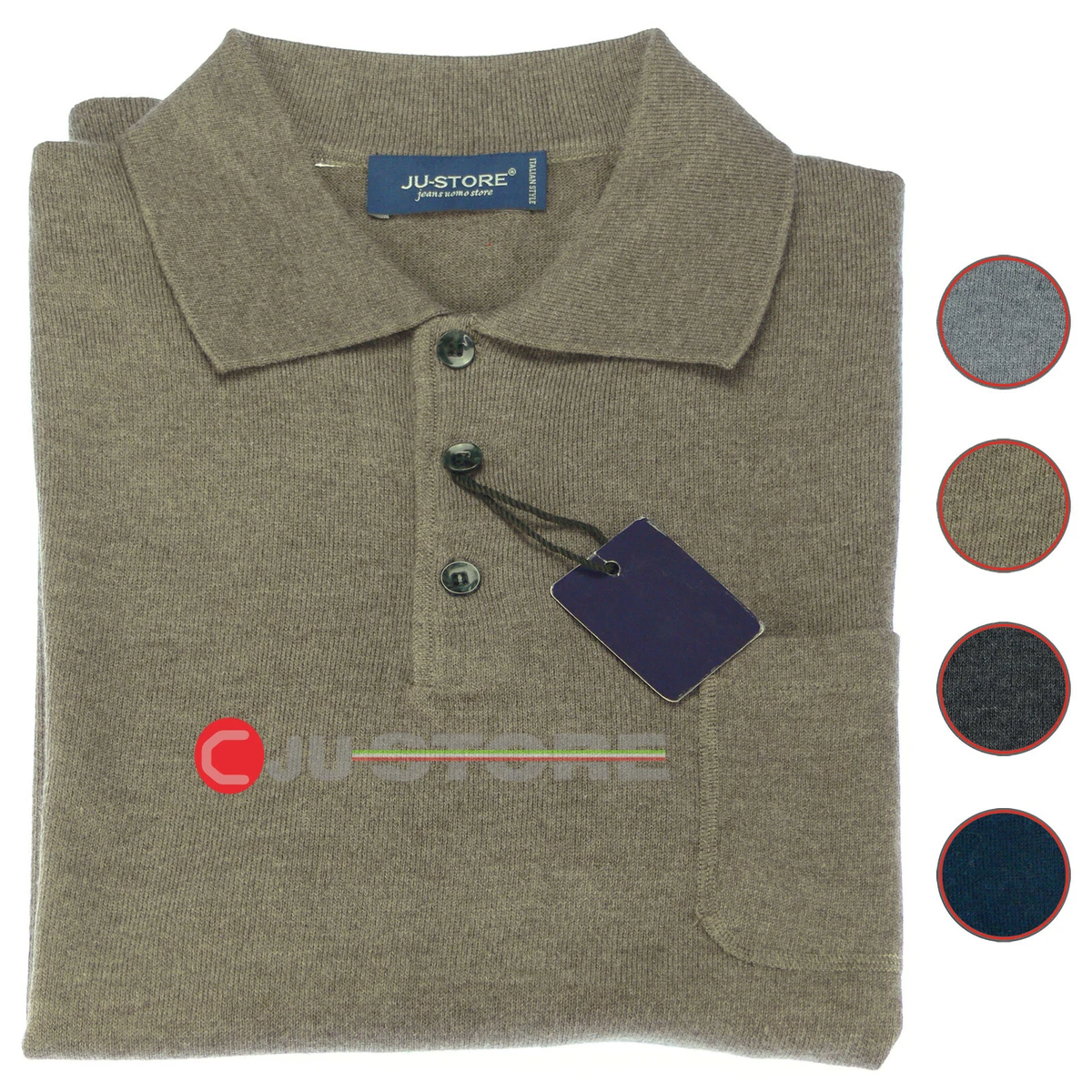 Camicia tre shop bottoni uomo