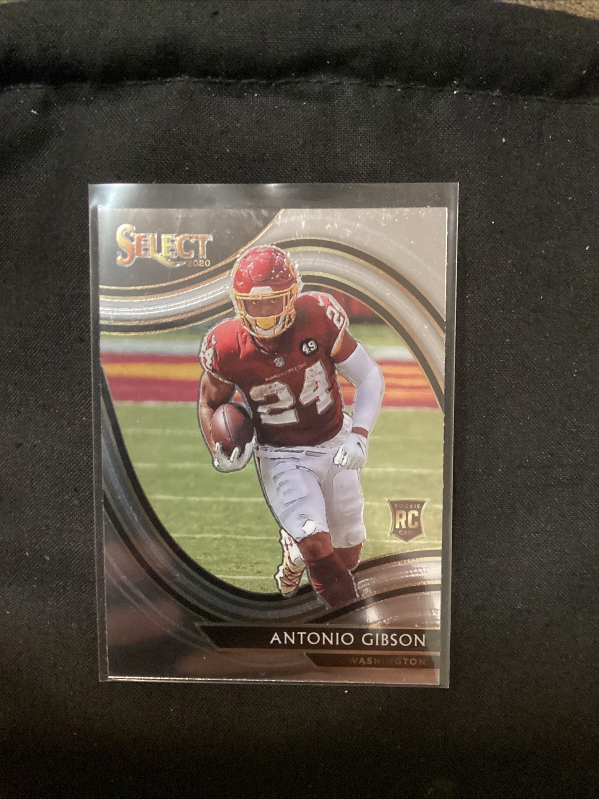 2020 Panini Select Antonio Gibson Rookie Washington Football Team #372.    JT8