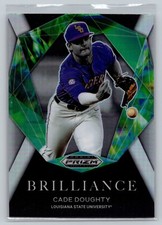 2022 Panini Prizm Draft Picks Brilliance #BR-CD Cade Doughty Silver Prizm