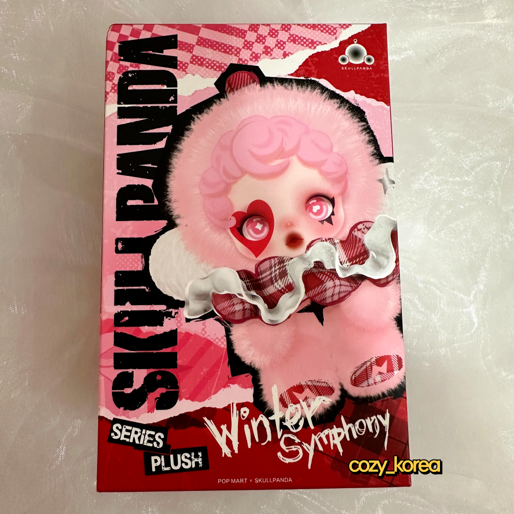 POPMART skullpanda winter symphony 【ピンク】 SKULLPANDA Winter Symphony Series Plush - POP MART (Macao
