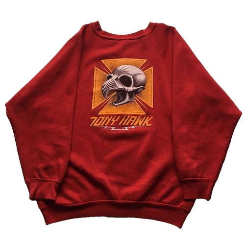 Powell Peralta BONES BRIGADE Tony Hawk CHICKEN SKULL Skateboard T
