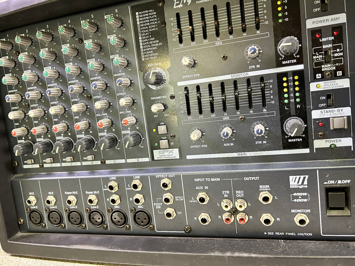 Yamaha EMX68S Powered Mixer | eBay Yamaha EMX68S Powered Mixer | eBay