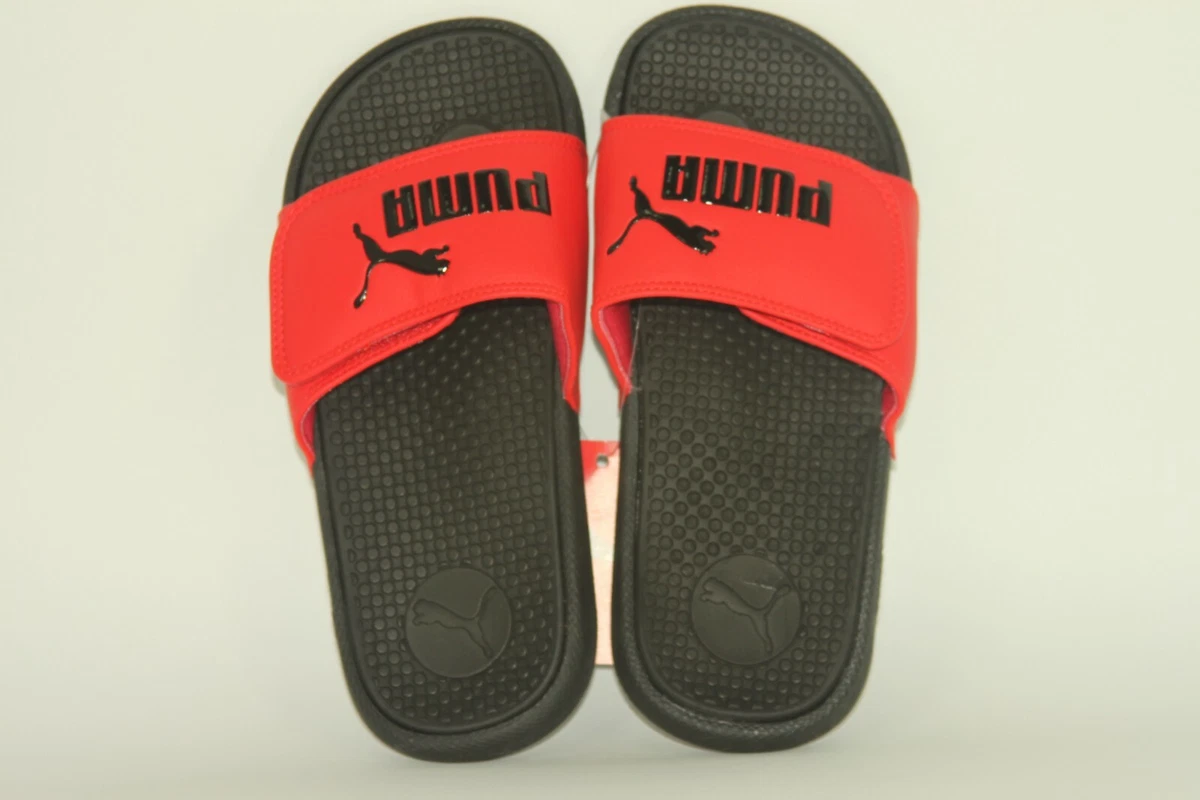 Cool Cat V Unisex Slides High Risk Red Puma Black US Kids Size