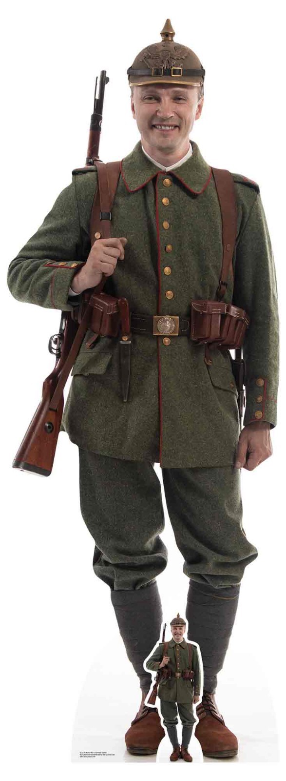 German World War 1 Soldier Cardboard Cutout / Standup / Standee - The Great War