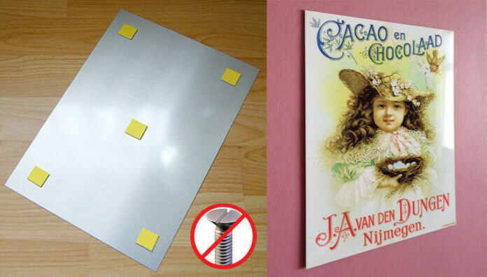 Targa In Metallo Cadburys Chocolate Delicious - Italia