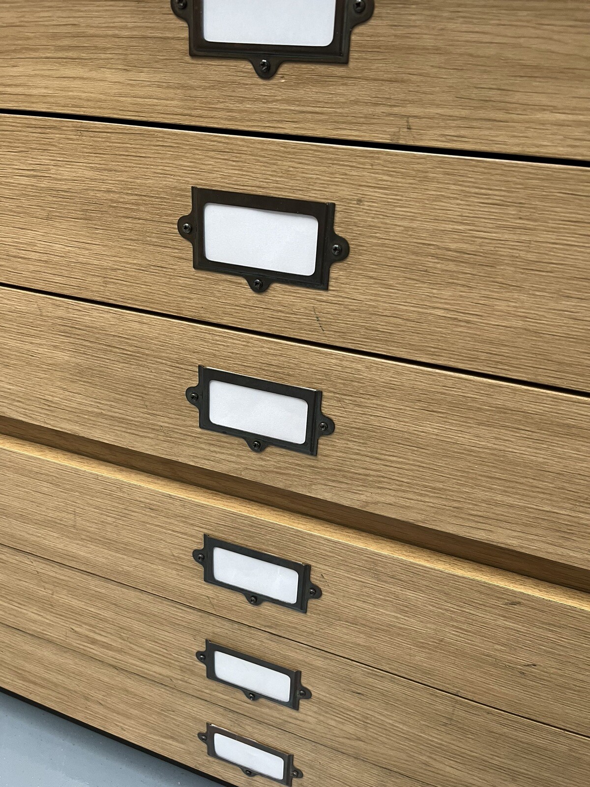 Lovely Vintage Architect plan chest of drawers eBay