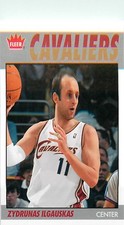 2007-08 FLEER 1987-88 RETRO BASKETBALL CARD #R62 ZYDRUNAS ILGAUSKAS CAVALIERS  